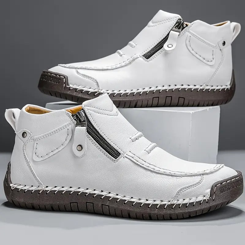 Einar™ | Comfortabele orthopedische leren schoenen