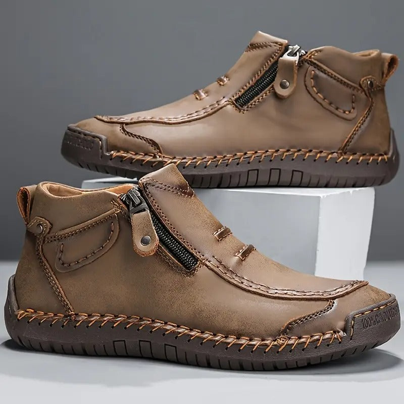 Einar™ | Comfortabele orthopedische leren schoenen