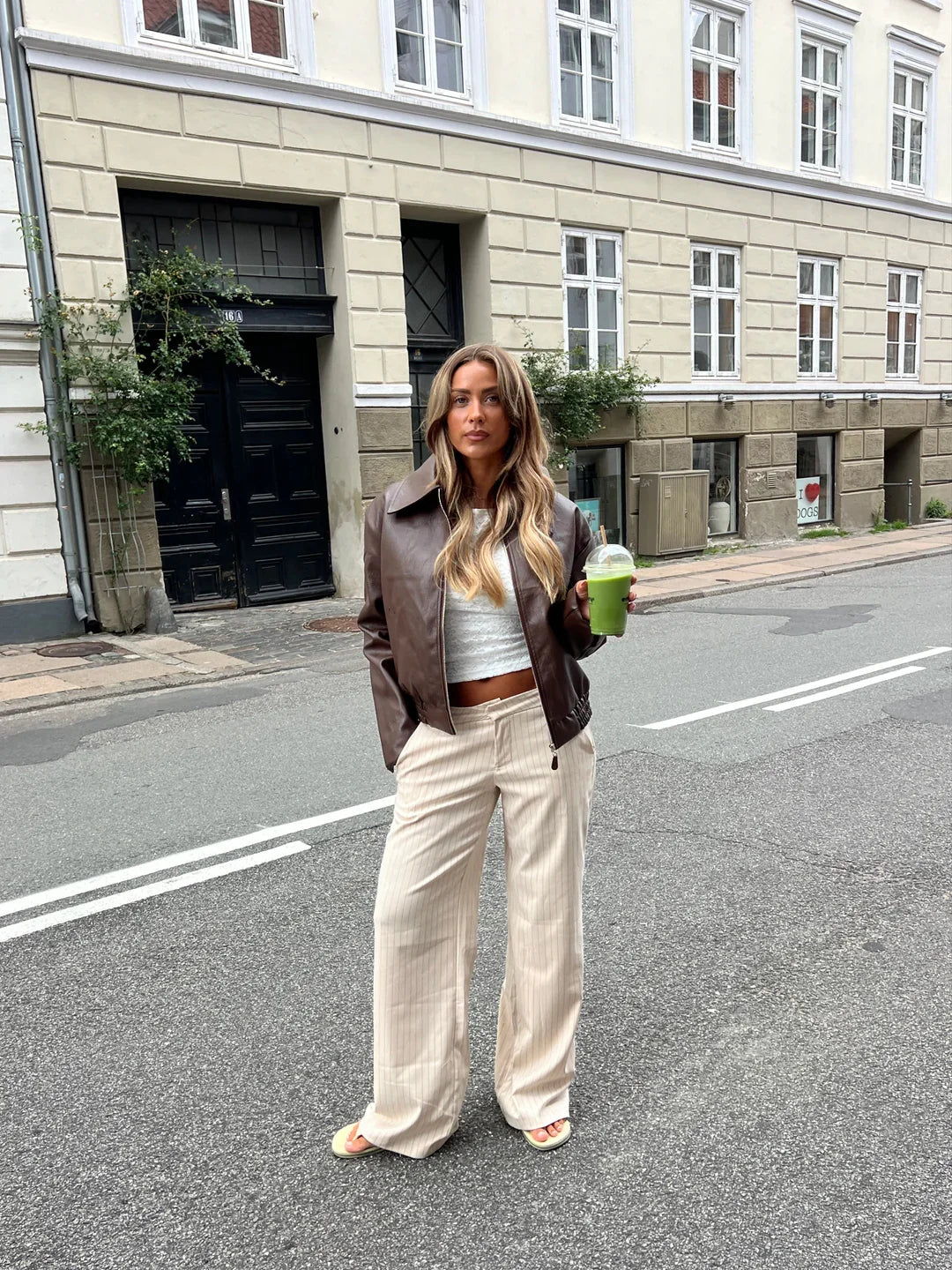 Mila™ | Leren Jas