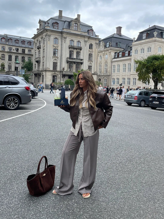 Mila™ | Leren Jas