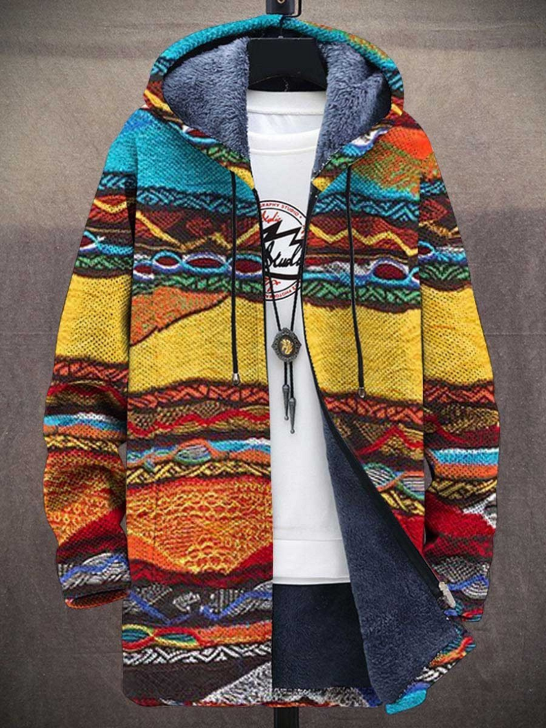 Jindalee™ | Luxueuze Cardigan met Artistieke Inspiratie