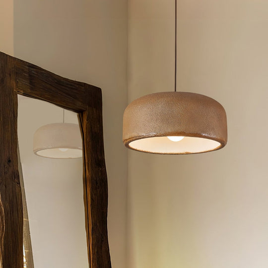 Organische Resin Hanglamp | Moderne Japandi Plafondlamp