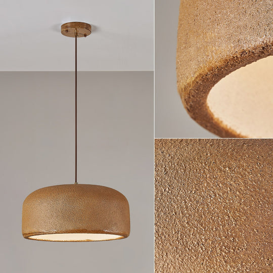 Organische Resin Hanglamp | Moderne Japandi Plafondlamp