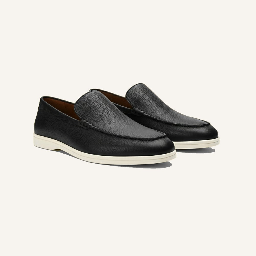 Executive Prestige Leather Slip-Ons