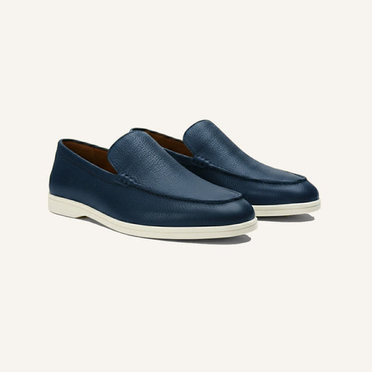 Executive Prestige Leather Slip-Ons