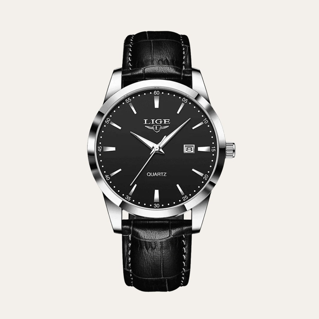Timeless Santerro Leather Watch