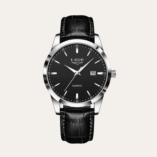 Timeless Santerro Leather Watch