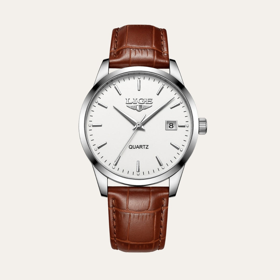 Timeless Santerro Leather Watch