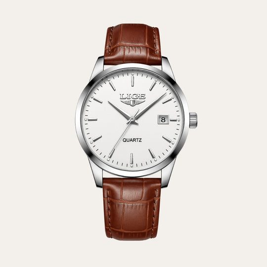 Timeless Santerro Leather Watch