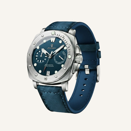 Heren Luxe Militaire Horloge - Erfgoed Collectie