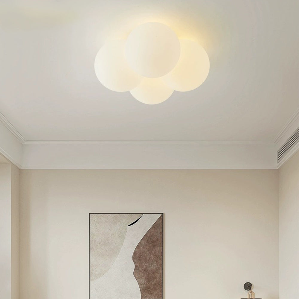 Witte Wolken Bubbels Plafondlamp