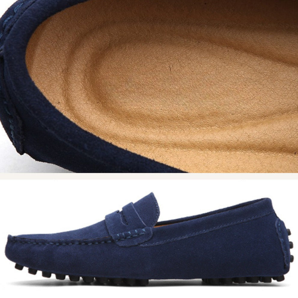 Verfijnde Suède Driver Schoenen - Cortez Stijl