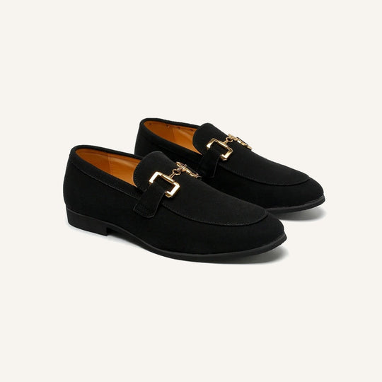 Carvell Line Minimalist Suede Loafers