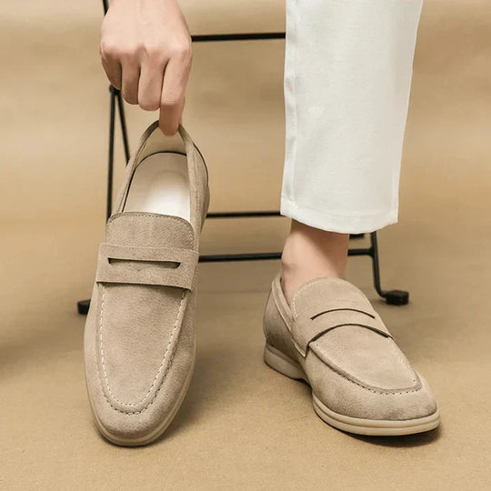 Elite Craft Suede Loafers