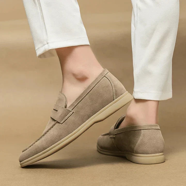 Elite Craft Suede Loafers