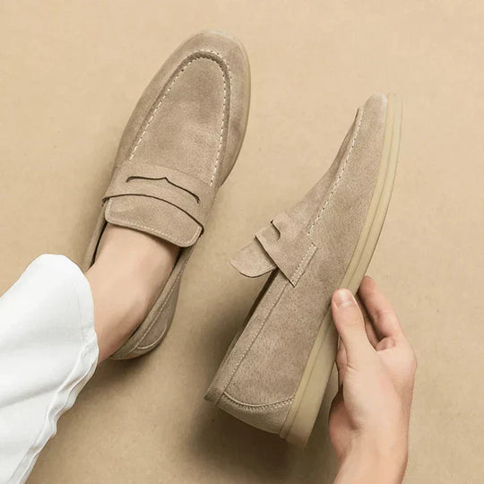Elite Craft Suede Loafers