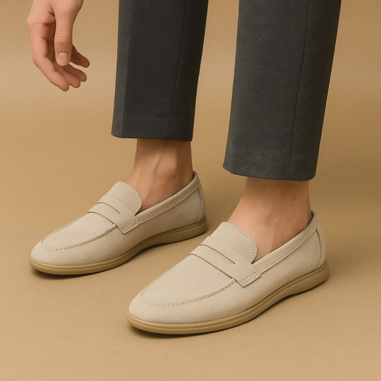 Elite Craft Suede Loafers