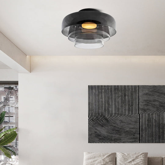 Moderne Designer Glas Plafondlamp