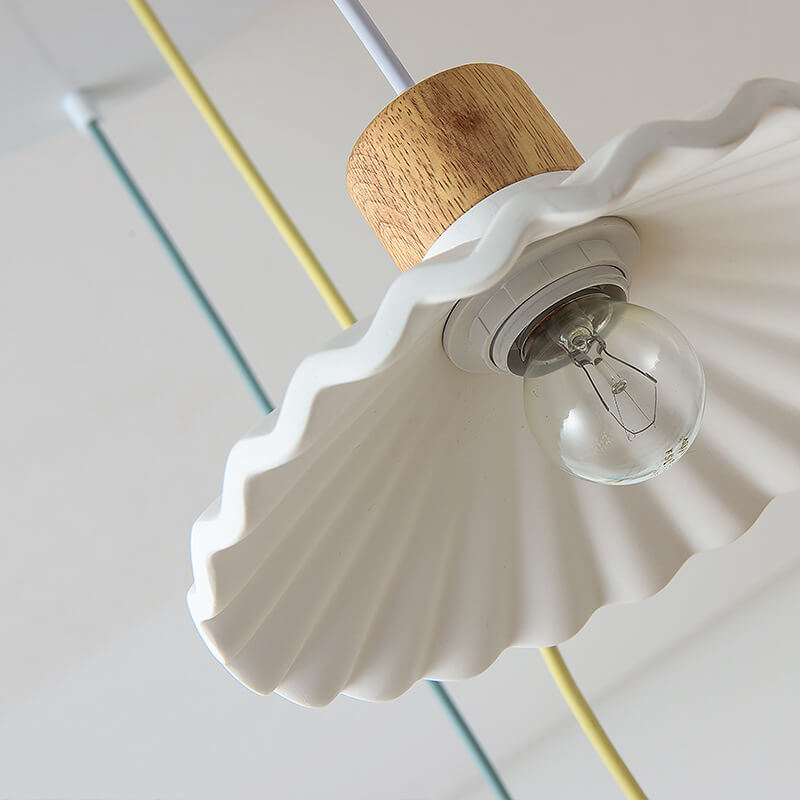 Kleurrijke Cementen Hanglamp – Moderne Stijl met Verstelbaar Snoer