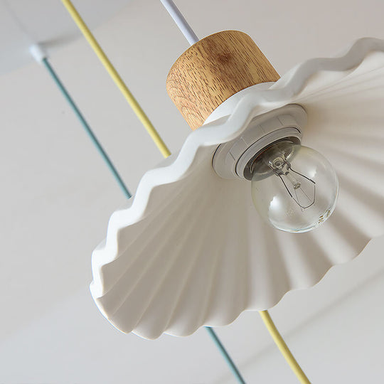Kleurrijke Cementen Hanglamp – Moderne Stijl met Verstelbaar Snoer