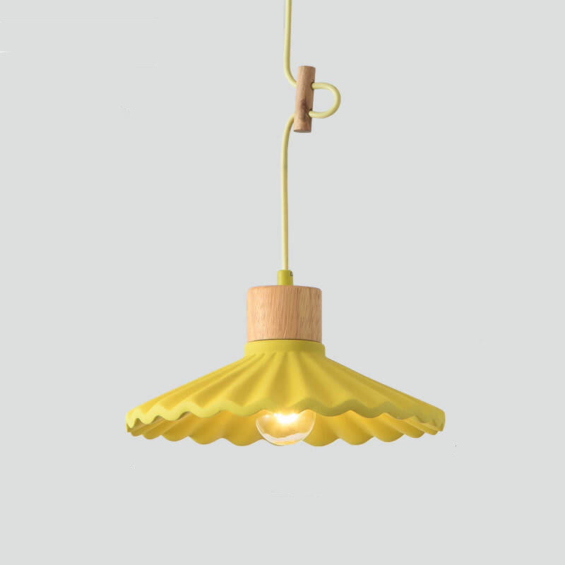 Kleurrijke Cementen Hanglamp – Moderne Stijl met Verstelbaar Snoer
