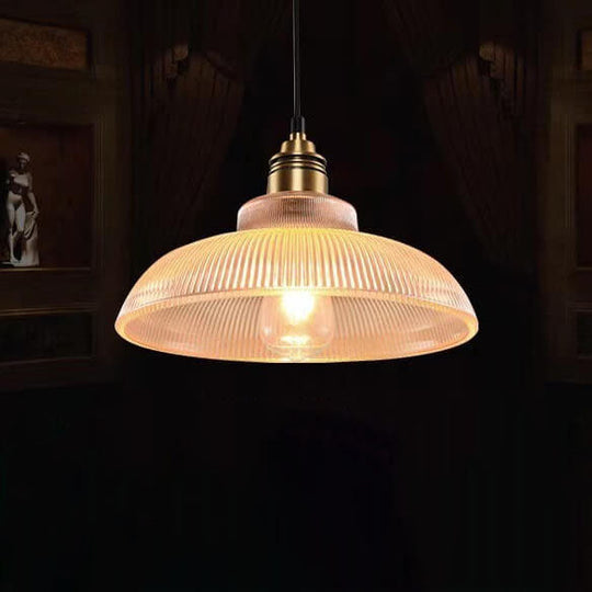 Moderne Glazen Hanglamp – Amber of Doorzichtig met Verstelbaar Snoer