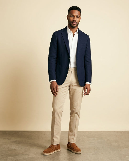 Tan Suede Espadrille Loafers
