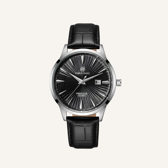 Pablo Raez Authentiek Leren Horloge