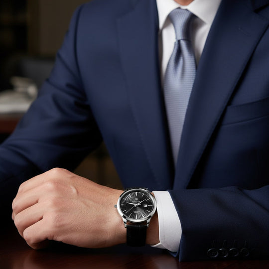 Pablo Raez Authentiek Leren Horloge
