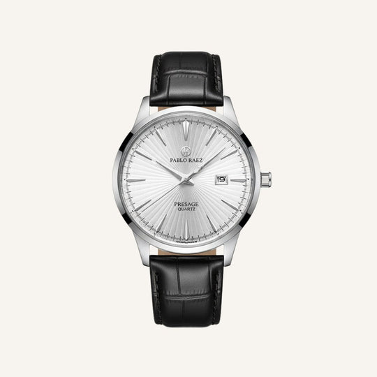 Pablo Raez Authentiek Leren Horloge