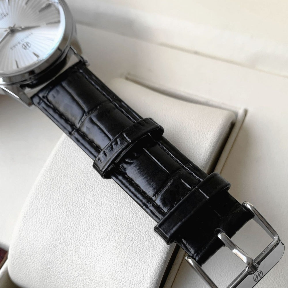 Pablo Raez Authentiek Leren Horloge