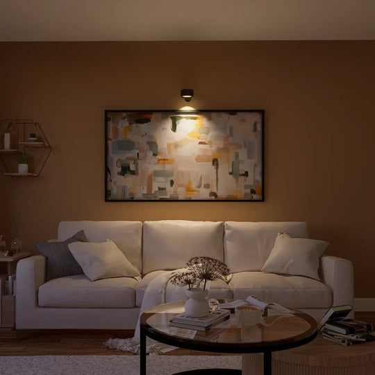 Multifunctionele Draadloze Wandlamp Oplaadbaar & Dimbaar met 360° Rotatie