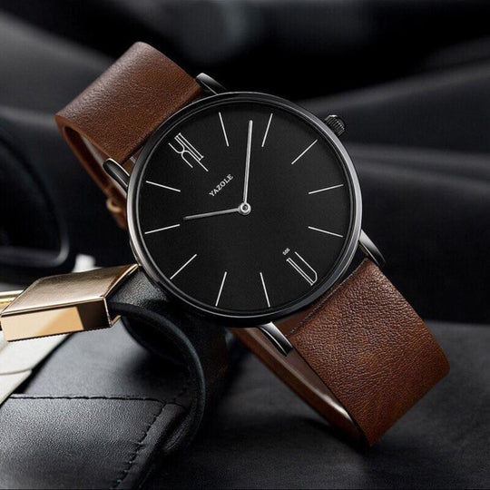 San Valier Heritage Leather Watch
