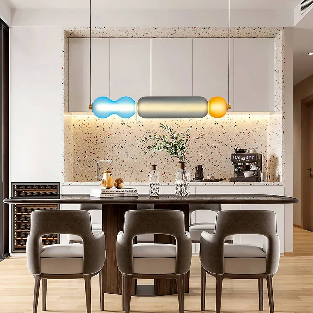 Moderne LED Design Hanglamp | Kleurrijke Hanglamp Voor Eettafel & Keuken