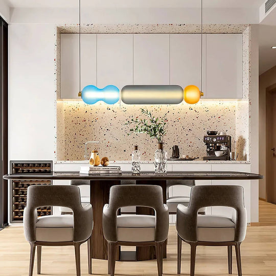 Moderne LED Design Hanglamp | Kleurrijke Hanglamp Voor Eettafel & Keuken