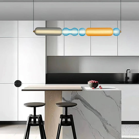 Moderne LED Design Hanglamp | Kleurrijke Hanglamp Voor Eettafel & Keuken