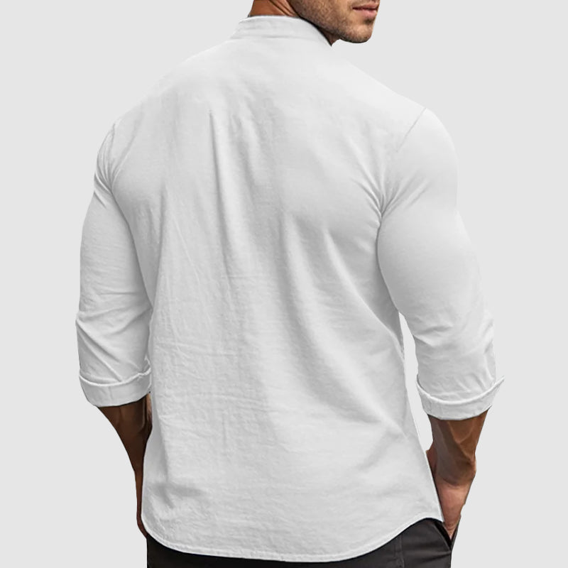 Ademend Linnen Shirt