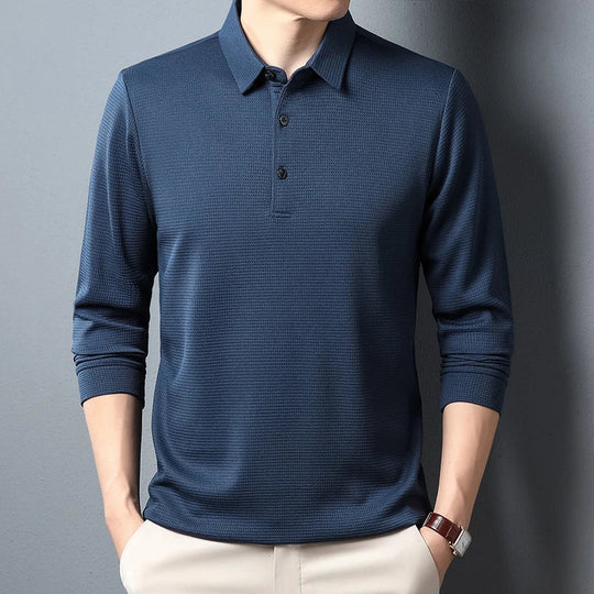 Stijlvolle poloshirt met lange mouwen