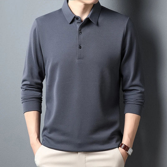 Stijlvolle poloshirt met lange mouwen