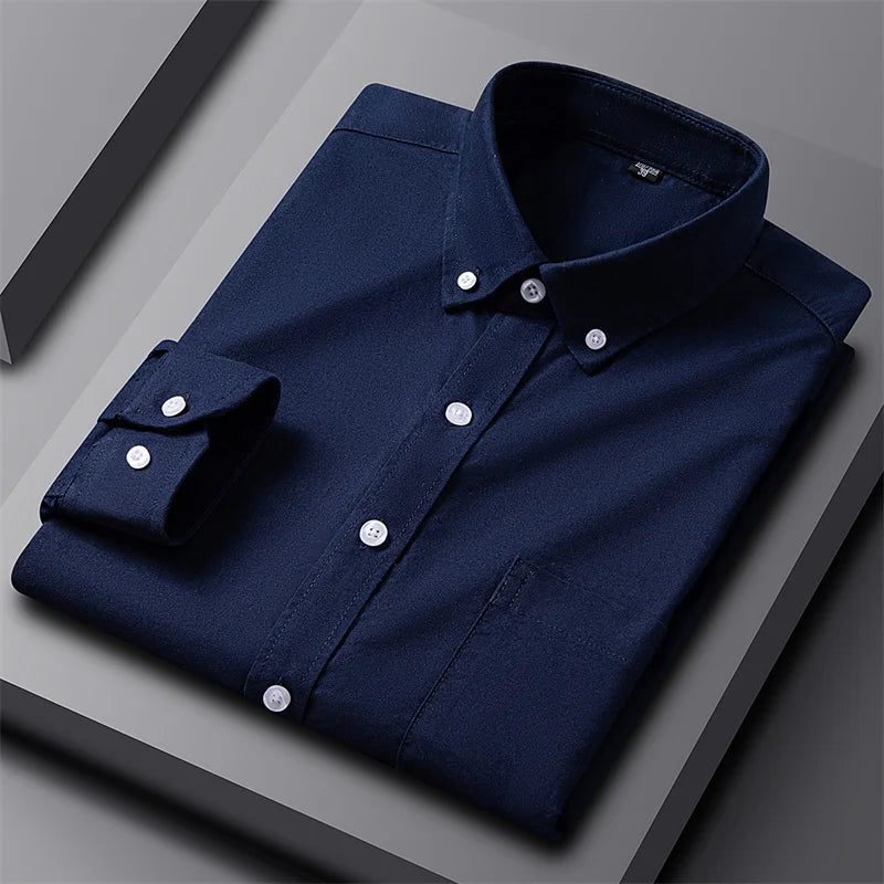 Givalli - Elegante Oxford Overhemd voor Heren