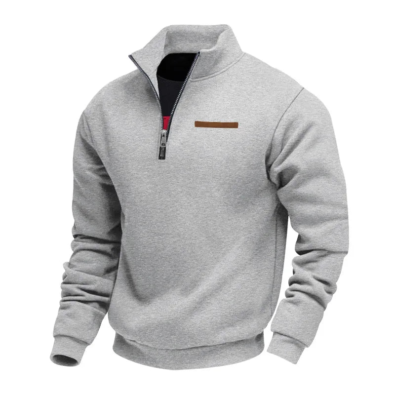 Casual Fleece Hoodie with Zipper