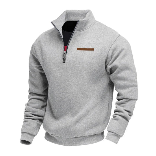 Casual Fleece Hoodie with Zipper