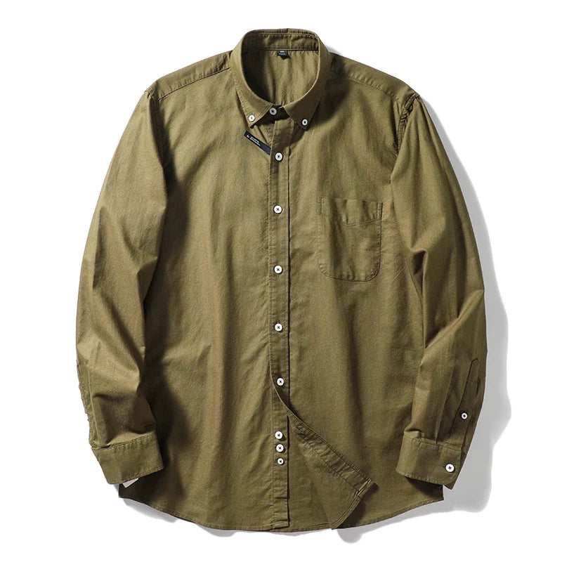 Katoenen heren shirt