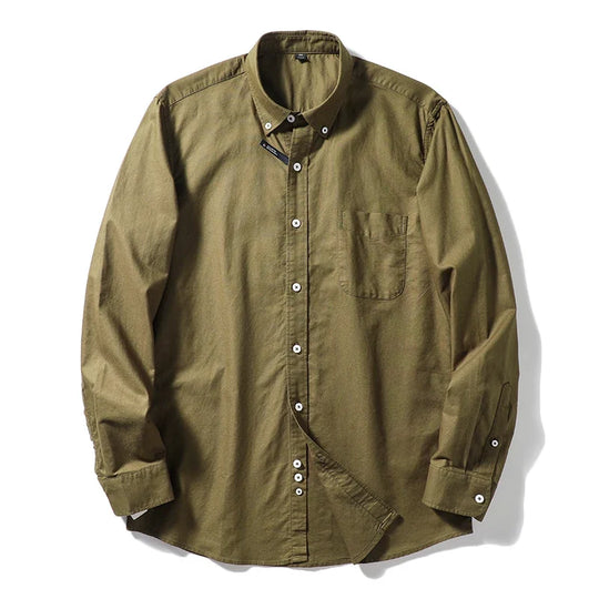 Katoenen heren shirt