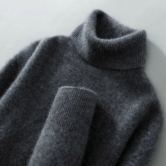 Elegante Collo Alto in Lana
