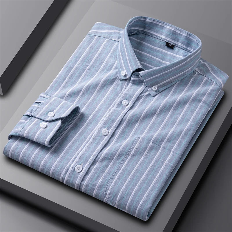 Givalli - Elegante Oxford Overhemd voor Heren