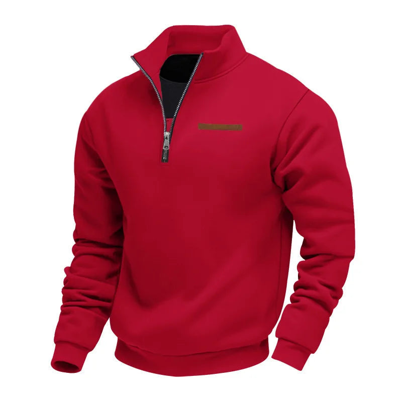 Casual Fleece Hoodie with Zipper