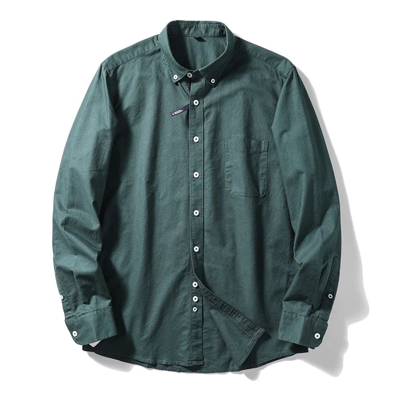 Katoenen heren shirt