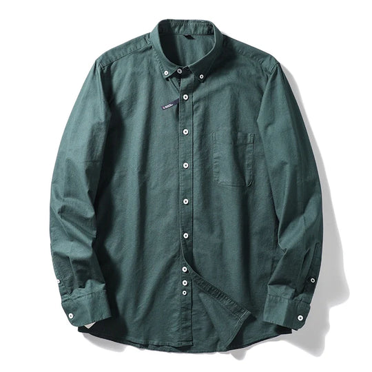 Katoenen heren shirt