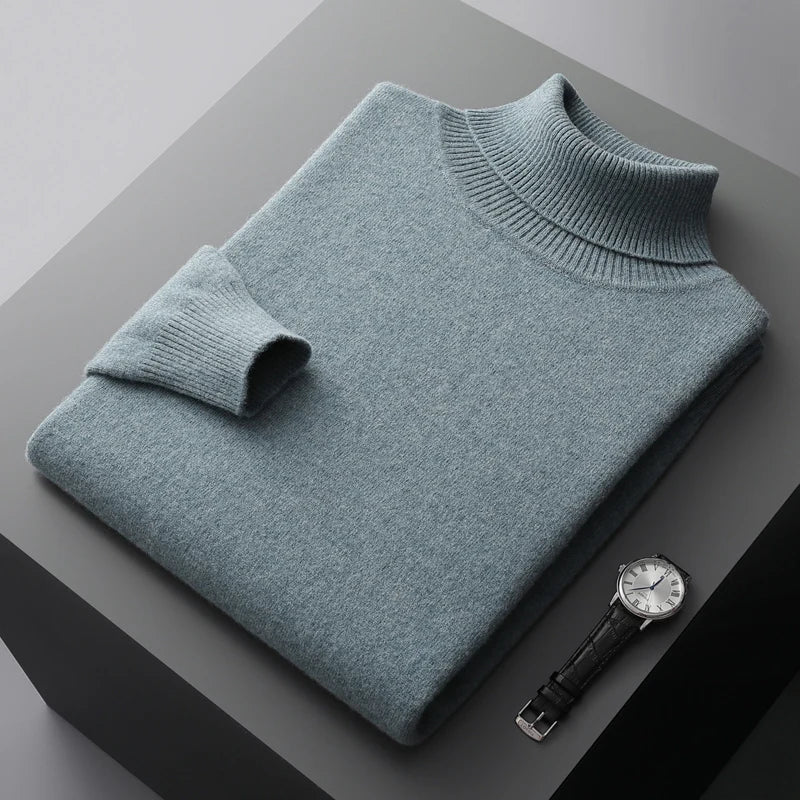 Merino Wool Monaco Turtleneck